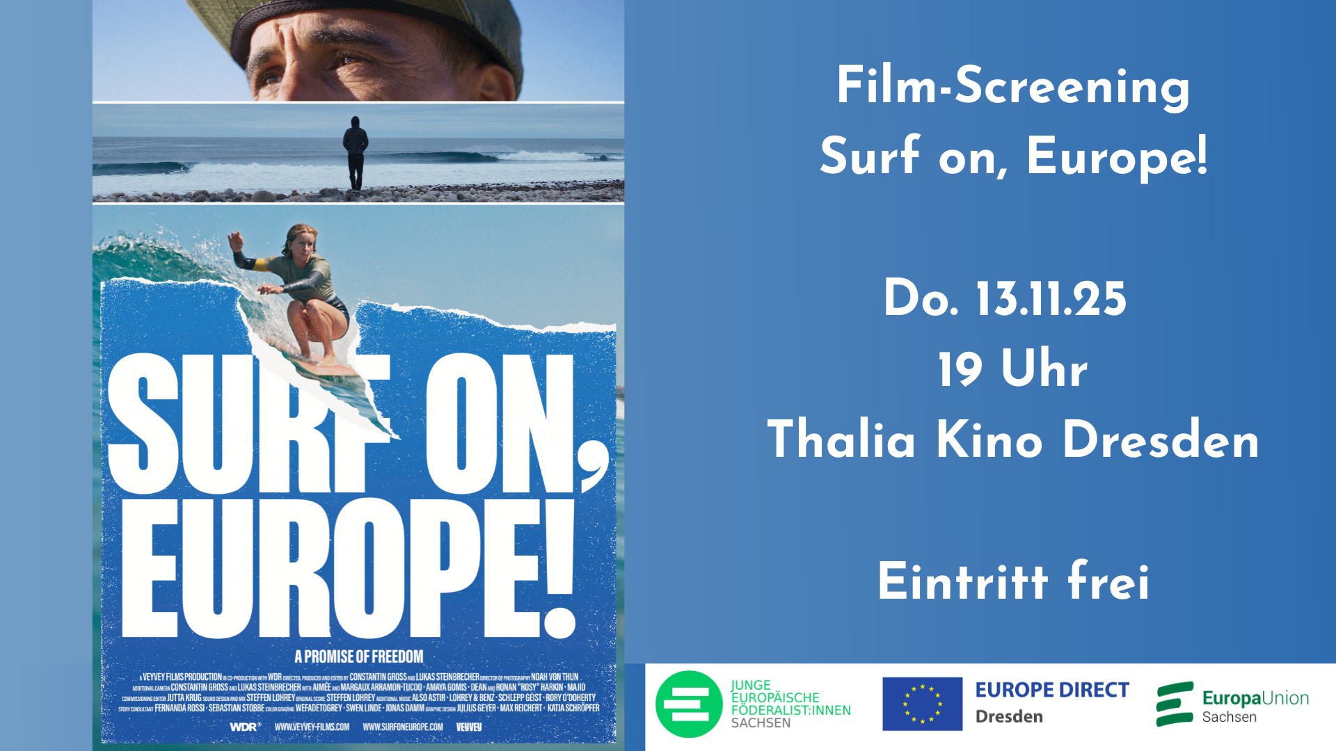 Surf on EUrope EDIC NL Header